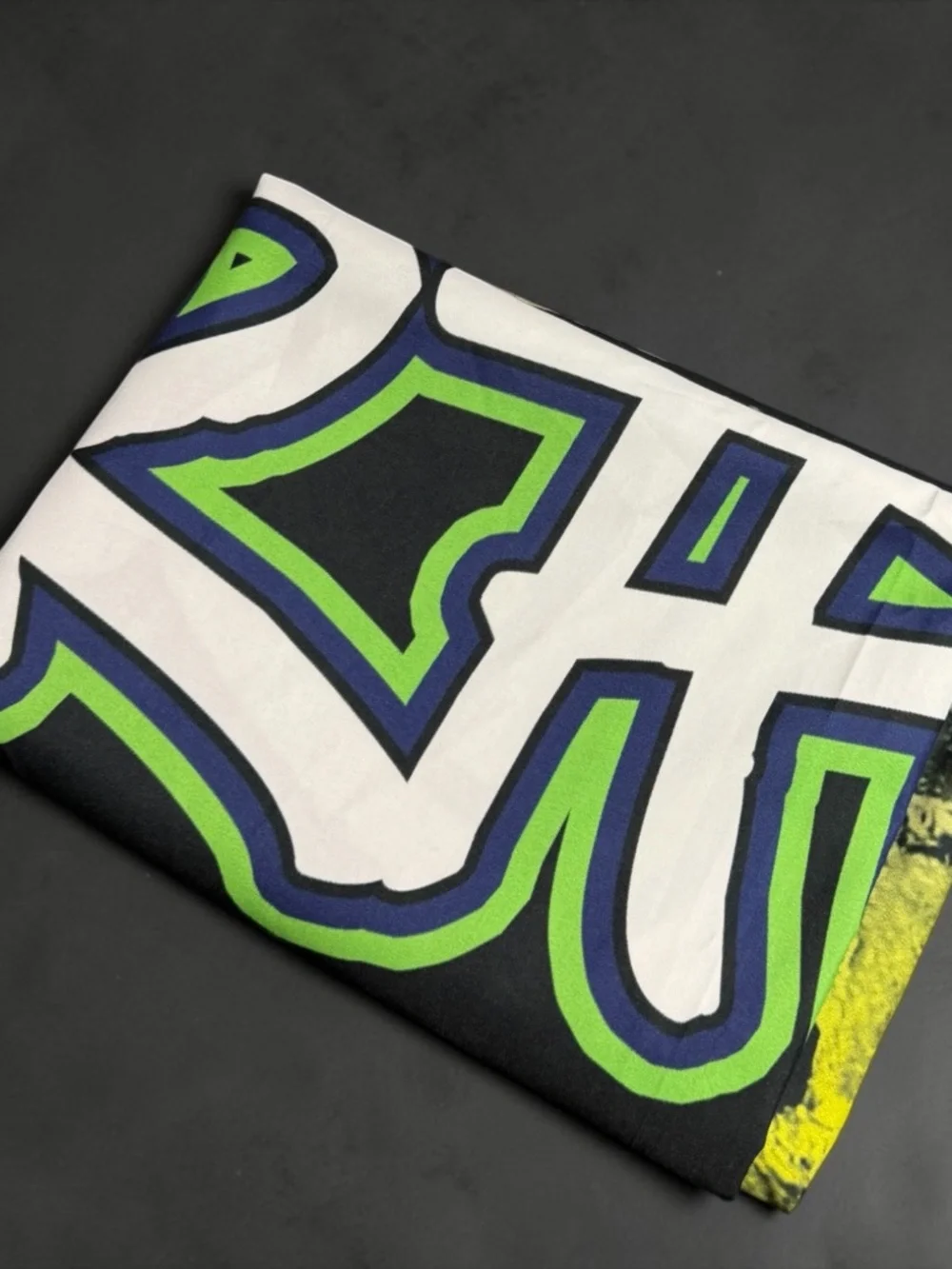 NWOT Mocsicka 80s 90s Graffiti Hip Hop Birthday Backdrop 8x6